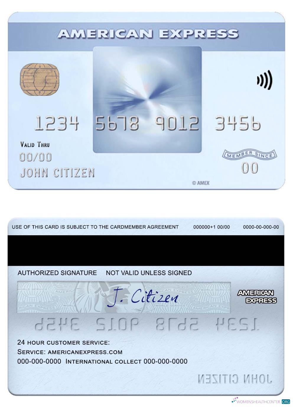 Download USA Georgia Gainesville First century bank amex everyday credit card Photoshop template